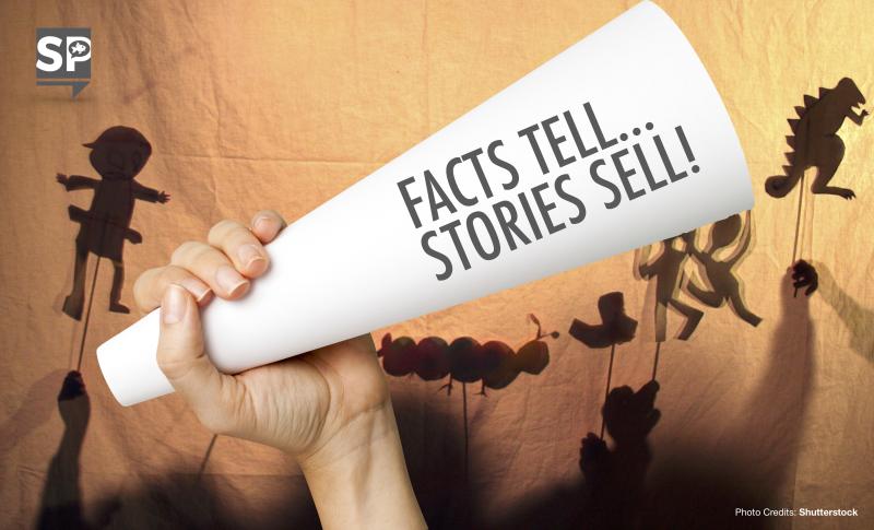 “Facts tell, stories sell.” – Bryan Eisenberg