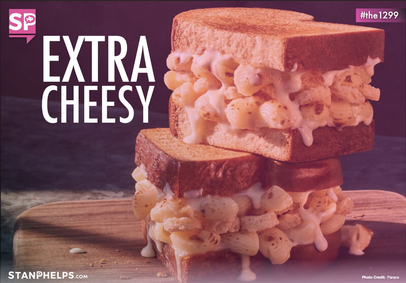 Are you a grilled cheese fan? Try  Panera Bread’s Grilled Mac & Cheese Sandwich