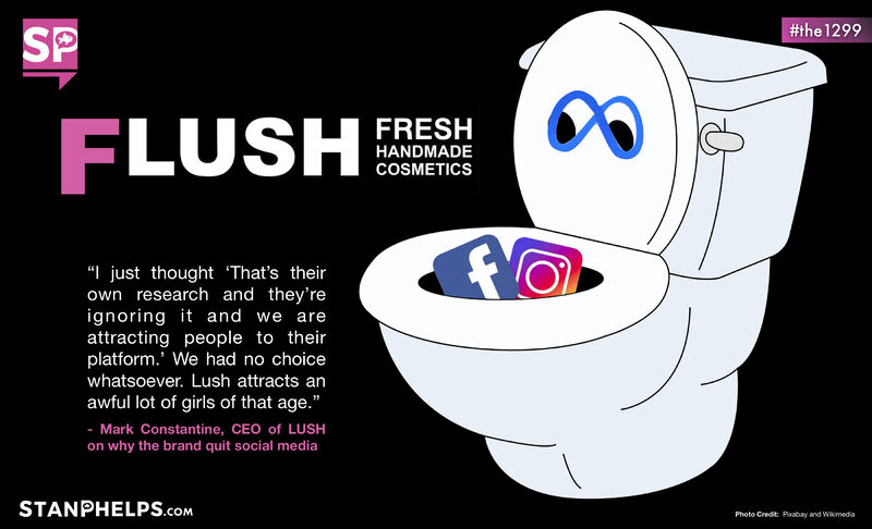 Lush Cosmetics quit social media