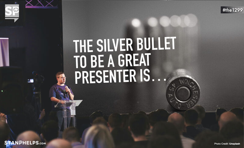 The simple key to becoming a great presenter