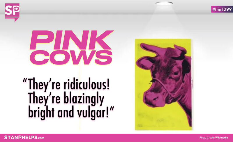 Andy Warhol, Pink Cows and Differentiation