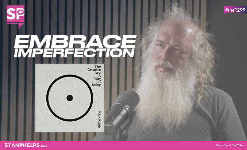 Rick Rubin's "The Creative Act" It celebrates the Pink Goldfish concepts of embracing imperfection, defying norms, and thinking outside the box.